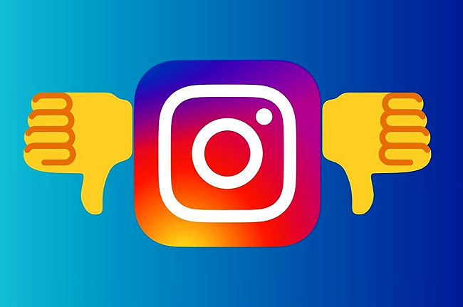 دیس لایک اینستاگرام